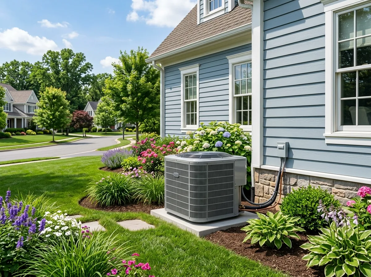 AC Repair in Warwick - NY as a technician checks refrigerant readings beside a residential condenser