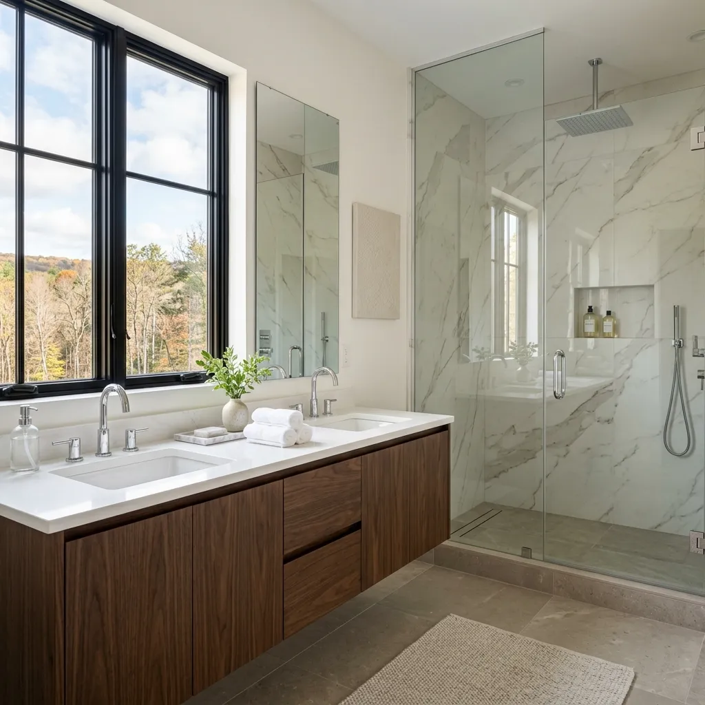 Modern residential kitchen plumbing in Orange County NY